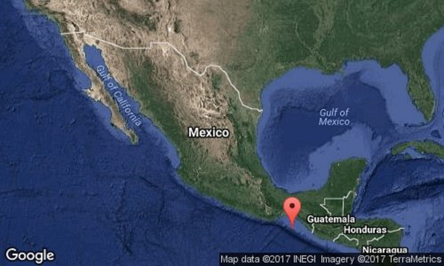 Registran sismo de magnitud 4.6 en Chiapas