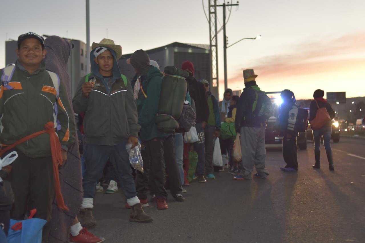#Avance| Segundo contingente de la Caravana Migrante deja Querétaro