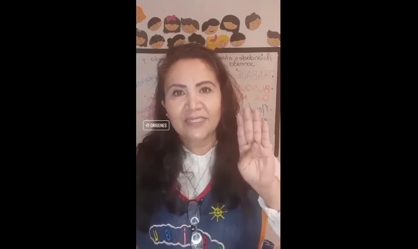 Maestra reprueba mensajes de "pasé con 6 y sin entregar tareas"