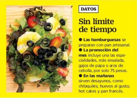 Hamburguesas “a dos de tres caídas”