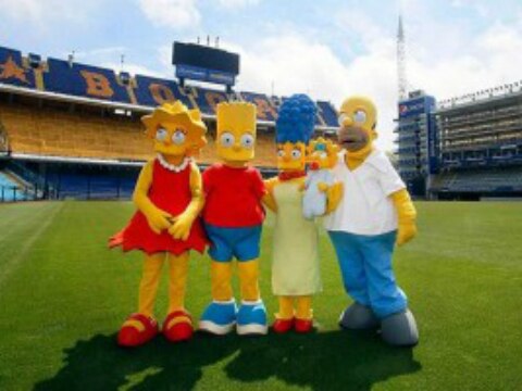 Boca Juniors ficha a Los Simpson