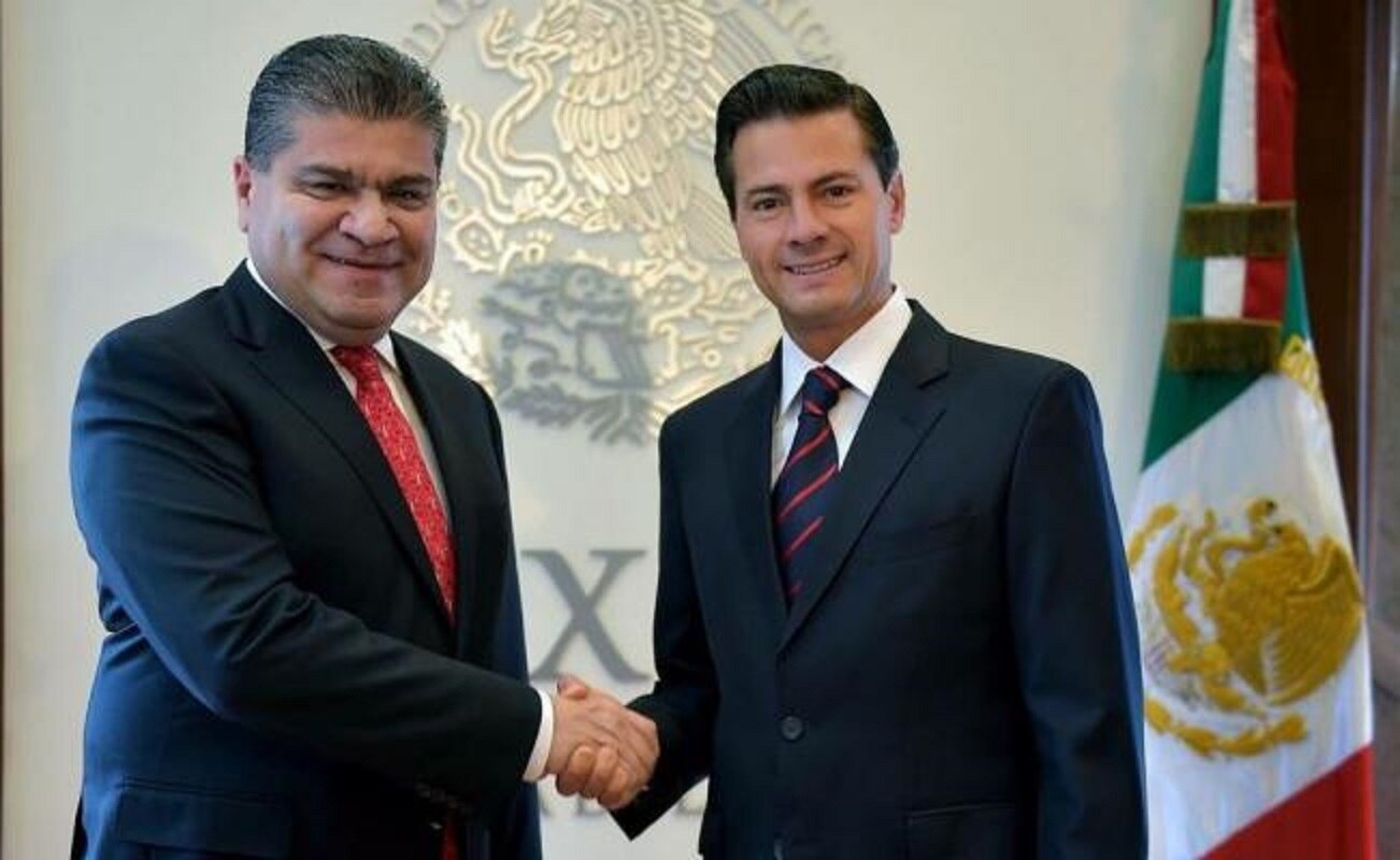 Recibe Peña Nieto a Riquelme en Los Pinos