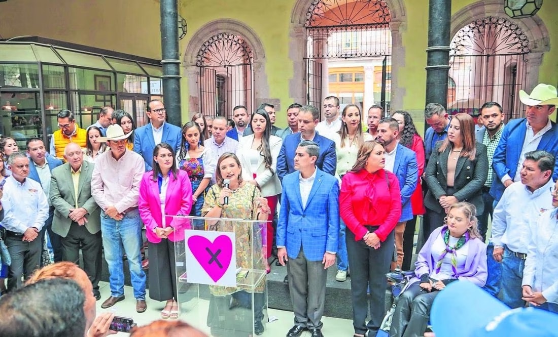 Xóchitl Gálvez aseguró que para enfrentar a la delincuencia hacen falta más que buenos deseos, se requiere de inteligencia, valentía y fuerza, y lo principal es hacer valer el Estado de derecho. Foto: Especial