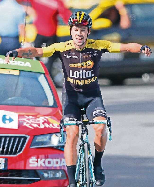 Roglic da primer podio a Eslovenia
