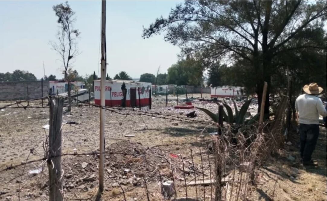 La explosión dejó un saldo de una persona muerta y tres lesionados. Foto: Especial