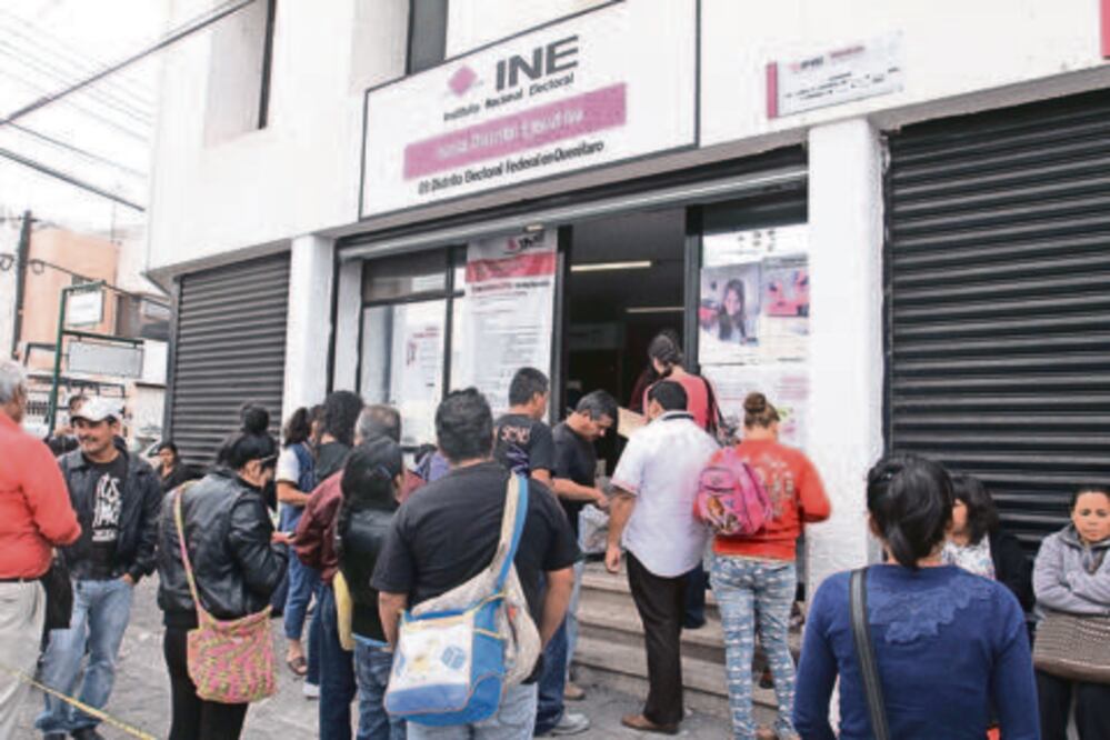 Pide INE renovar credencial