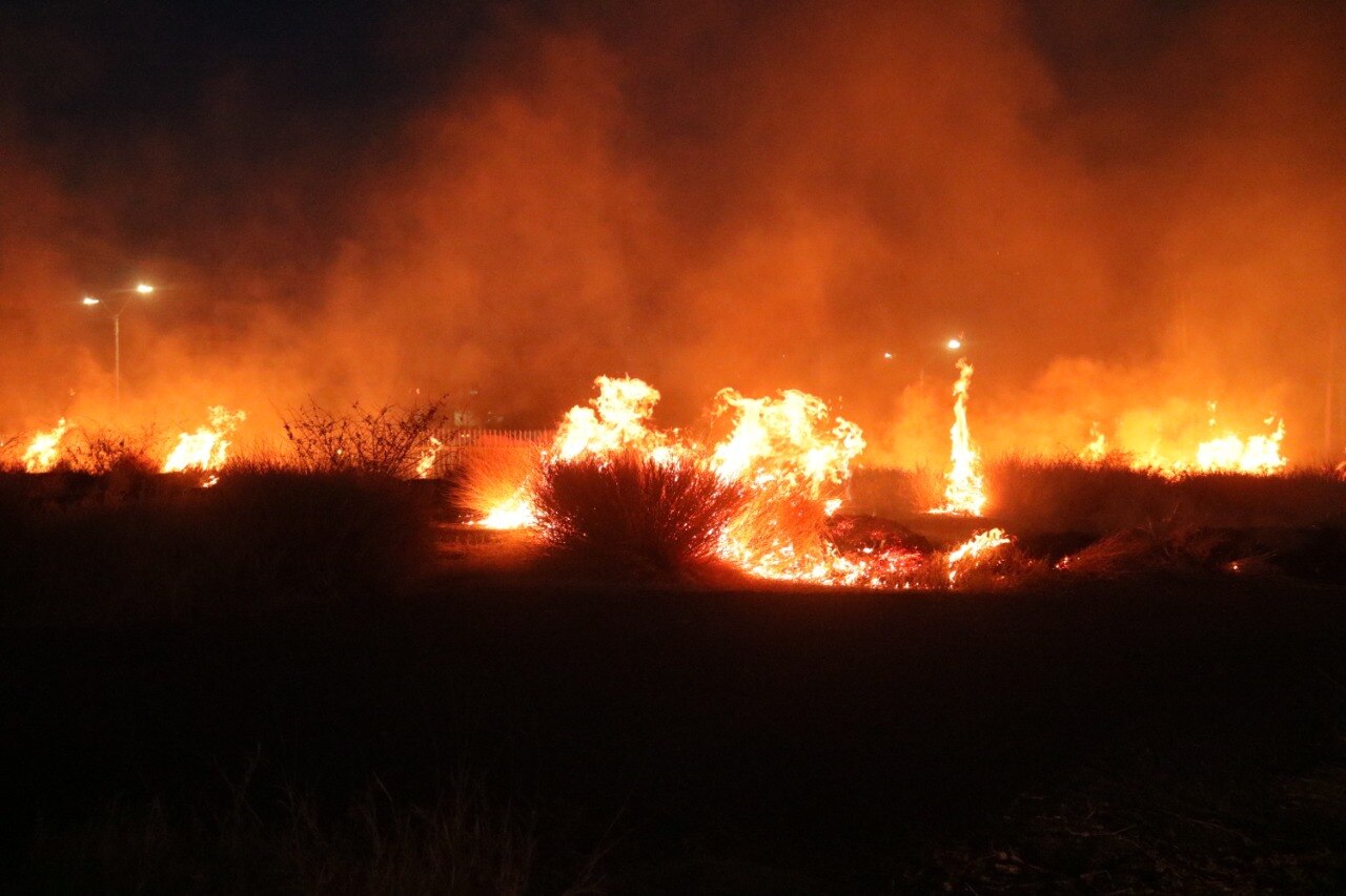 Se registra un incendio en la Prepa Norte de la UAQ