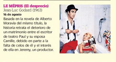 Selección de filmes  franceses al aire libre