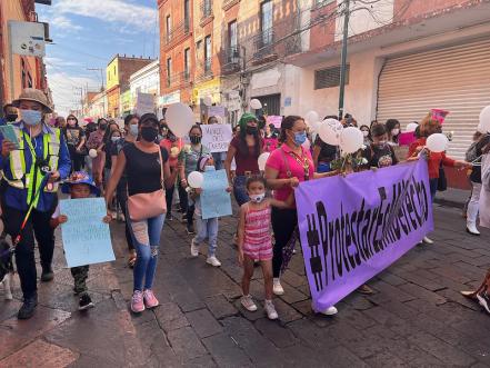 "Sólo queremos justicia para Victoria", claman en Querétaro 
