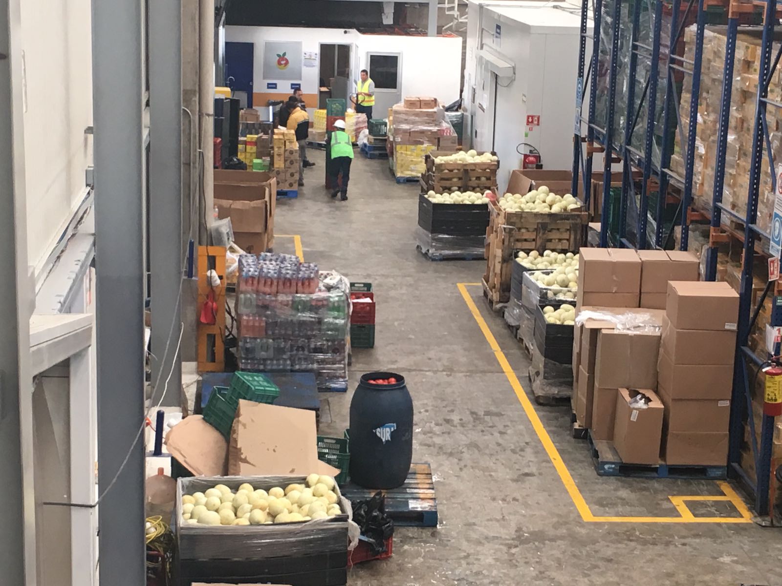 Banco de Alimentos sin permiso para trabajar