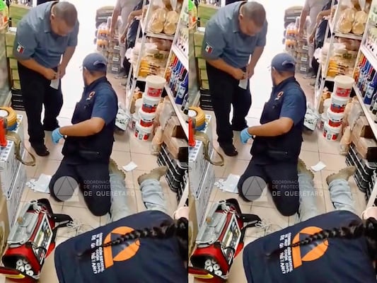 Reaniman a hombre de 70 años tras sufrir paro cardiorrespiratorio en Santa Rosa Jáuregui