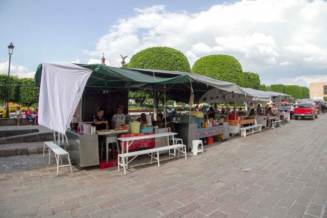 Ambulantes buscan un espacio culinario