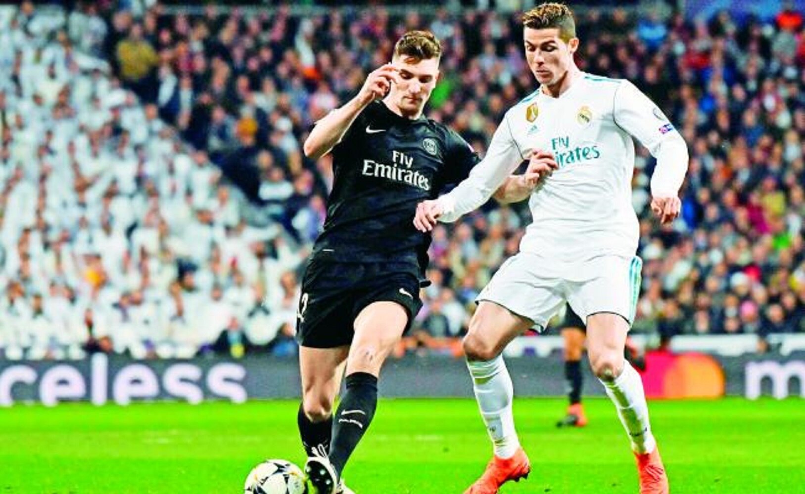 AFP. PSG vs Real Madrid