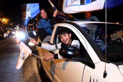 Aficionados celebran en el Centro Histórico