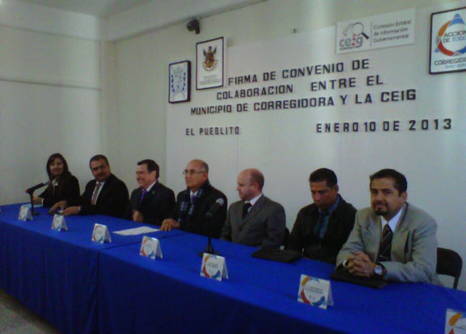 Firman Convenio CEIG y Corregidora