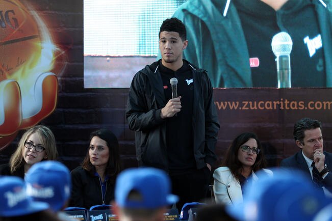 Booker, a gusto con el rol de líder