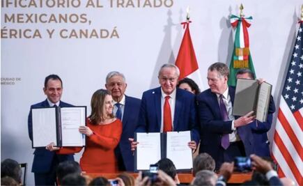 México, EU y Canadá firman protocolo modificatorio del T-MEC