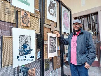 Desde Amealco, Fabián Loa Ruiz impulsa Alebrije Gráfico