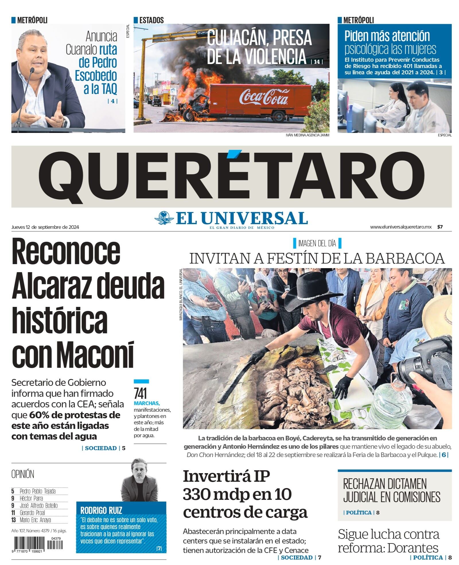 Foto: El Universal Querétaro