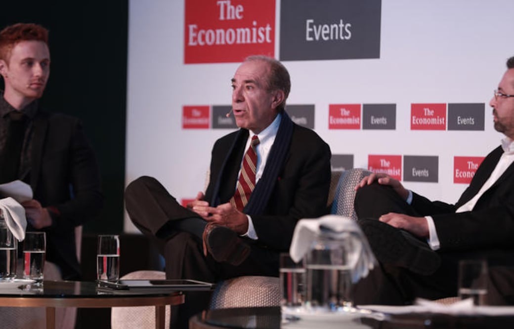 Jaime Serra Puche, ex secretario de Hacienda, opinó que el déficit comercial que tiene EU se debe a su política macroeconómica (ALEJANDRA LEYVA. EL UNIVERSAL)