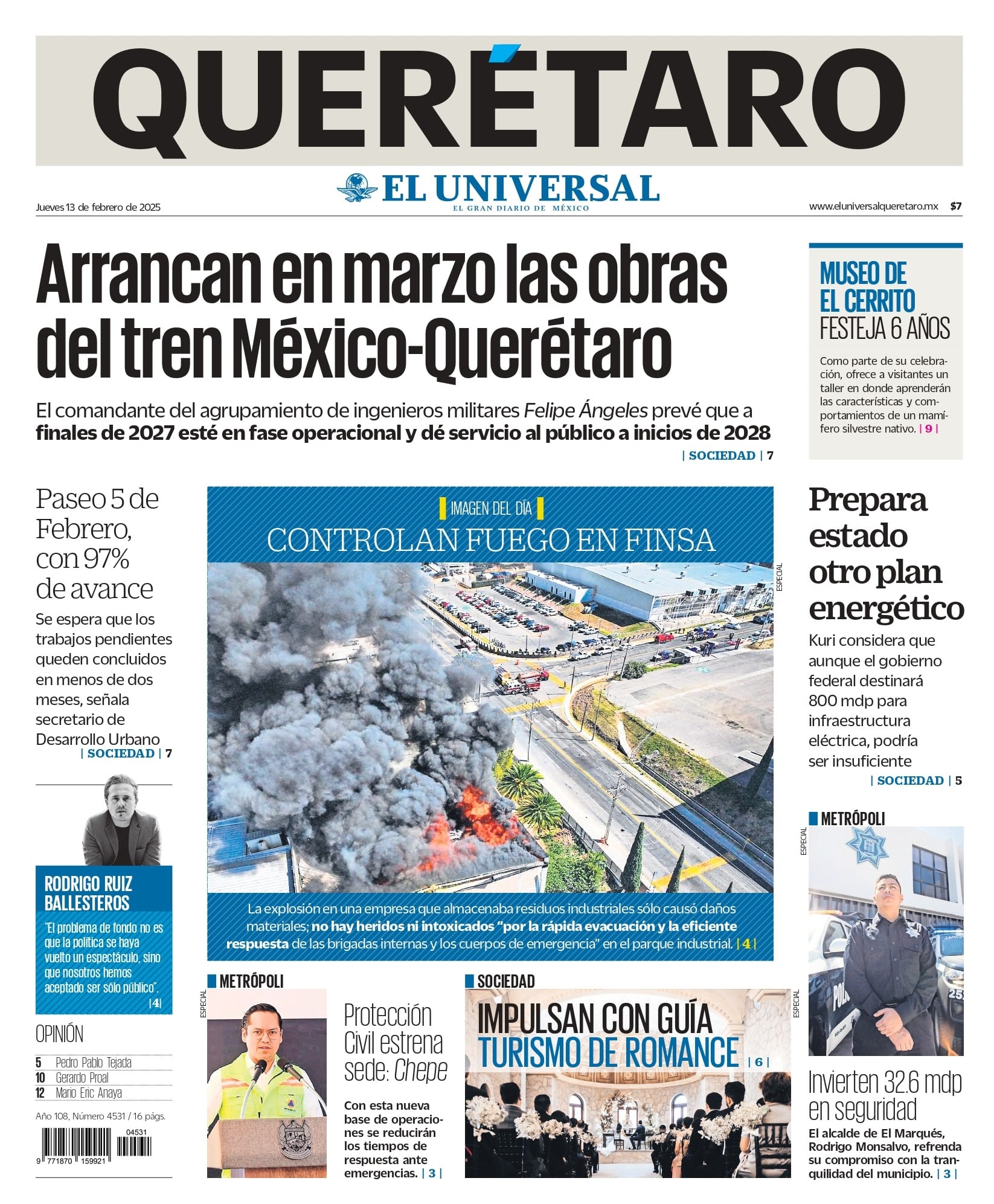 Foto. El Universal Querétaro