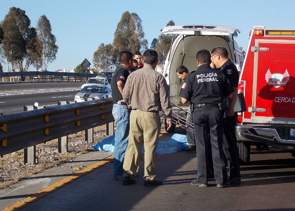 Arrollan a persona de la tercera edad