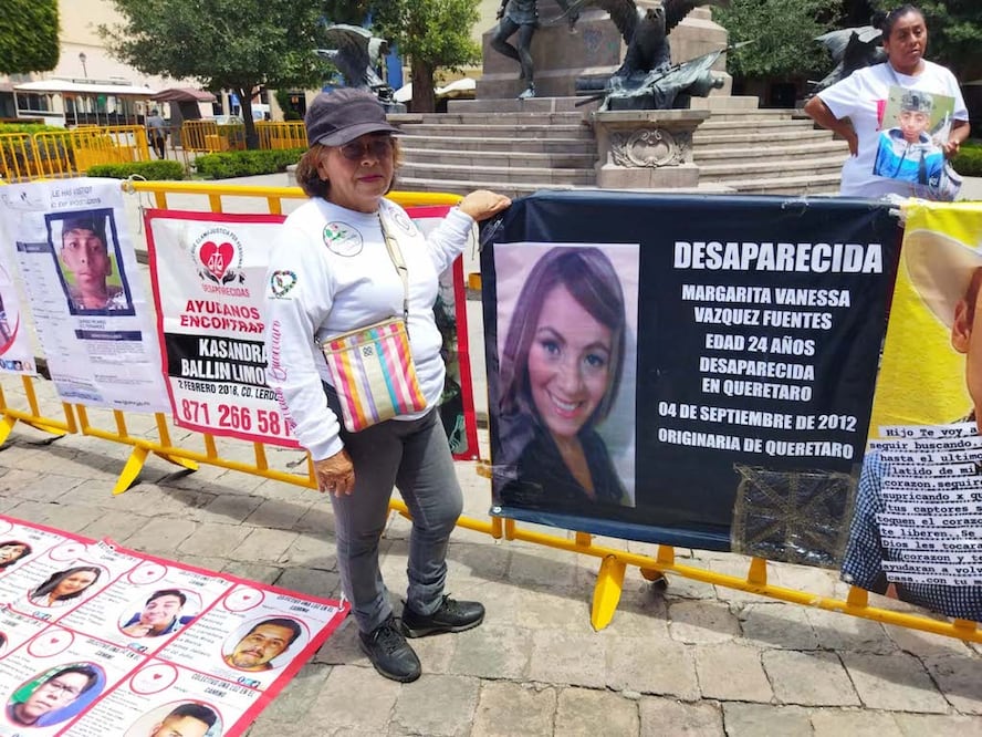Madres Buscadoras exigen justicia para personas desaparecidas en Querétaro
