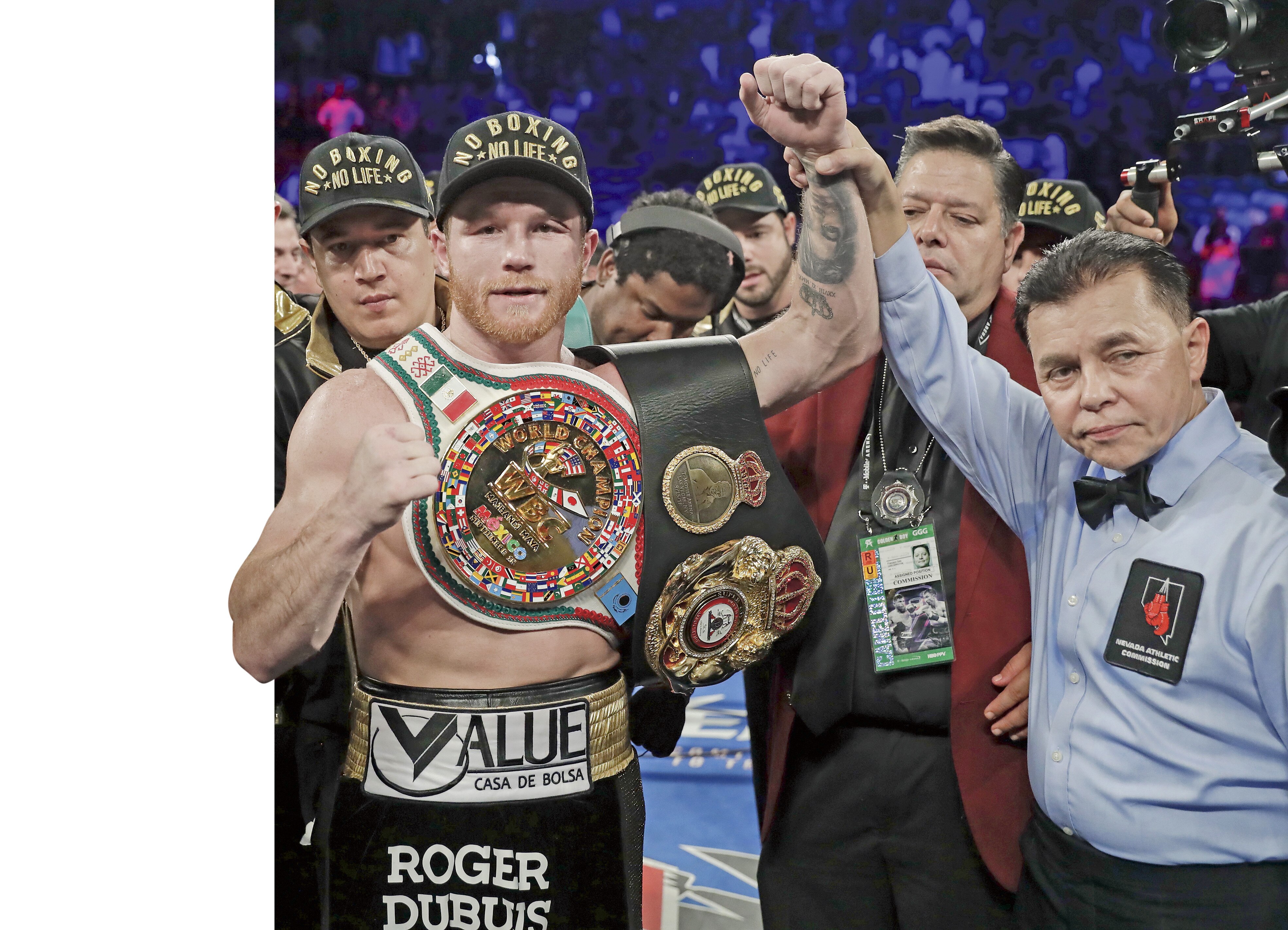 Álvarez le quita la gloria a Golovkin