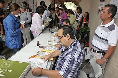 Tiene más secciones para comicios