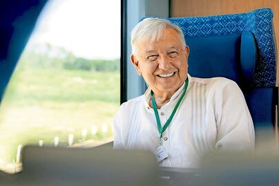 Tren México-Querétaro está avanzado, asegura AMLO