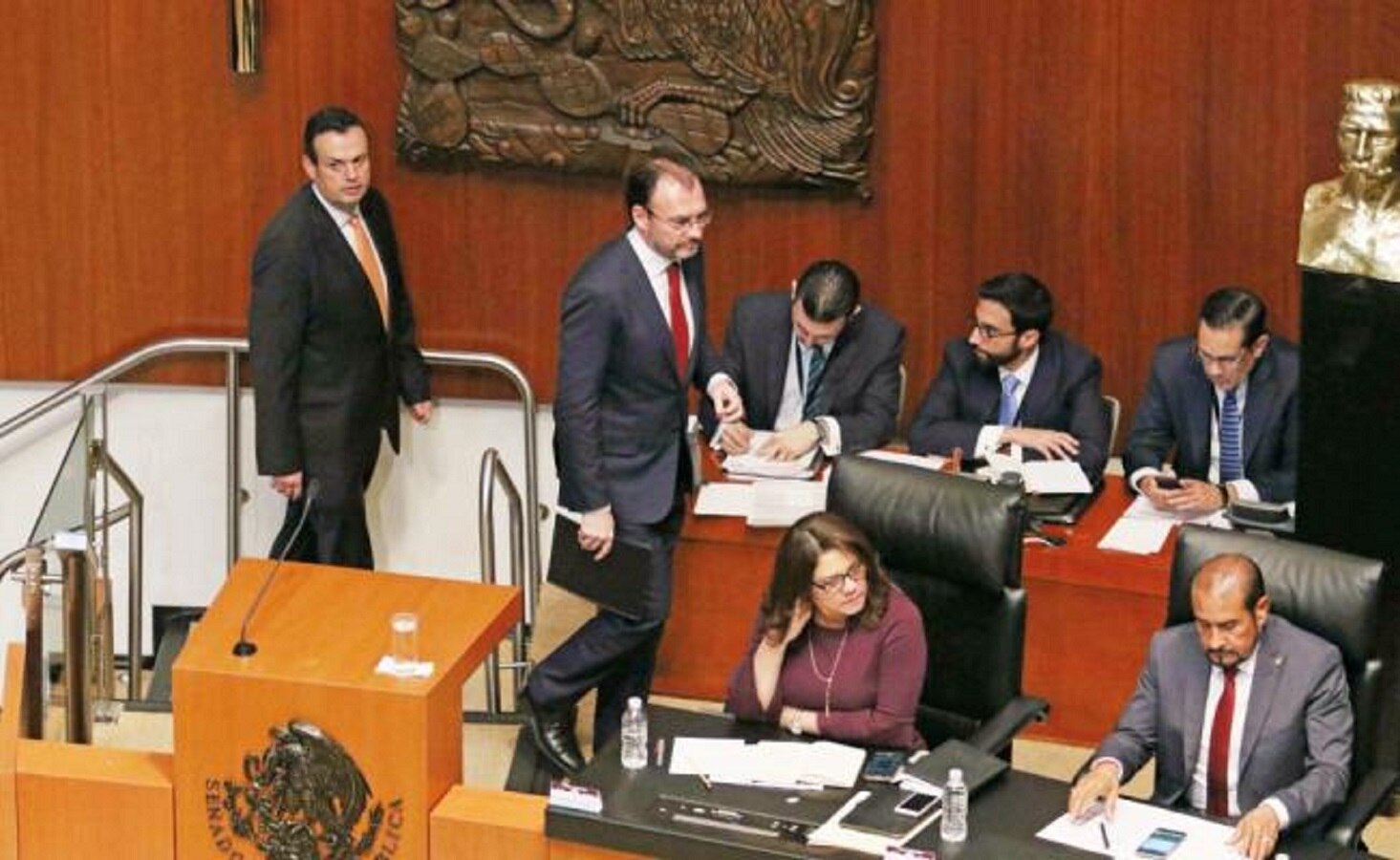 Debemos estar listos para dejar TLCAN: Videgaray