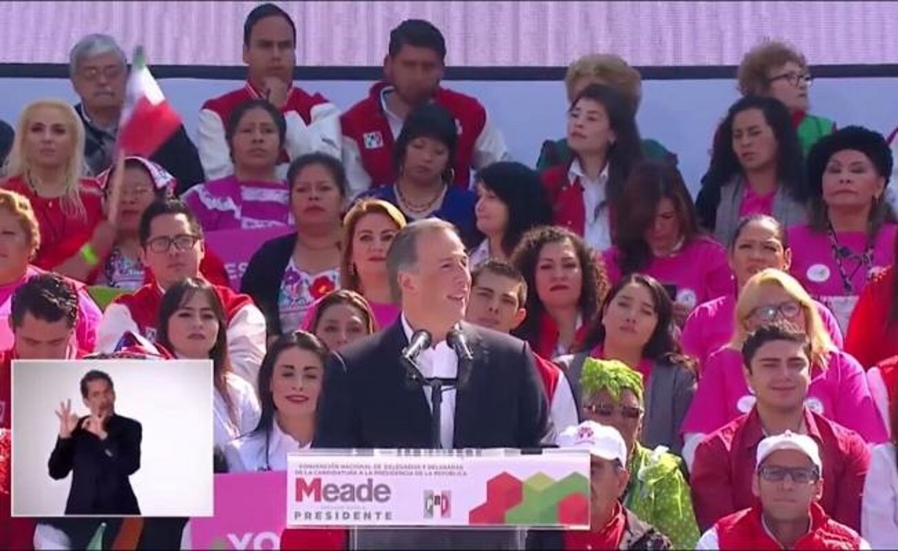 Avala PRI a Meade como su candidato a la Presidencia