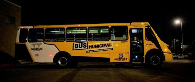 Bus Municipal de Querétaro operará con normalidad este 15 de septiembre; amplían rutas nocturnas 