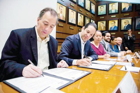 Estado y Sedesol firman convenio