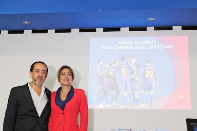 Barça Academy en el Cumbres-Alpes Querétaro