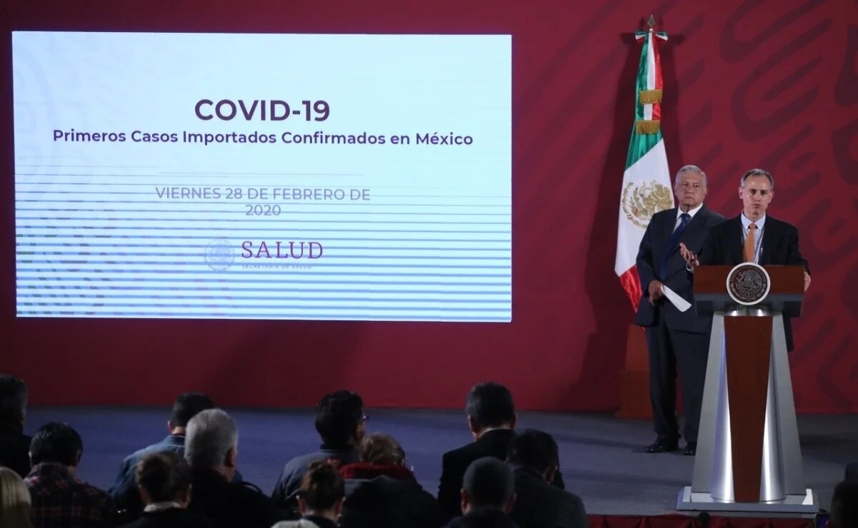 Hace tres años se confirmaba el primer caso de Covid-19 en México y así lo dio a conocer López-Gatell
