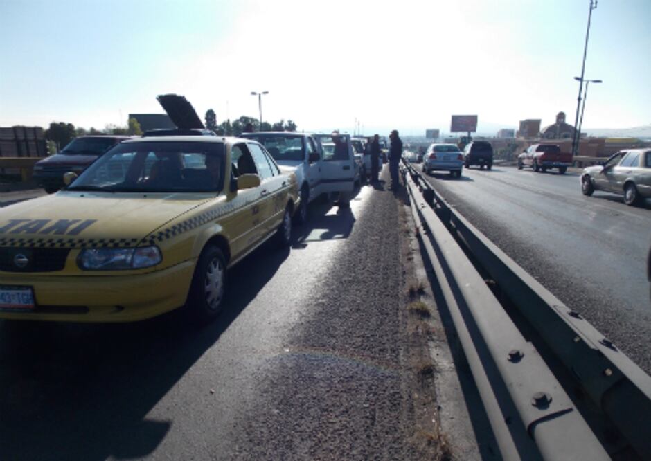 Chocan cinco en 5 de febrero