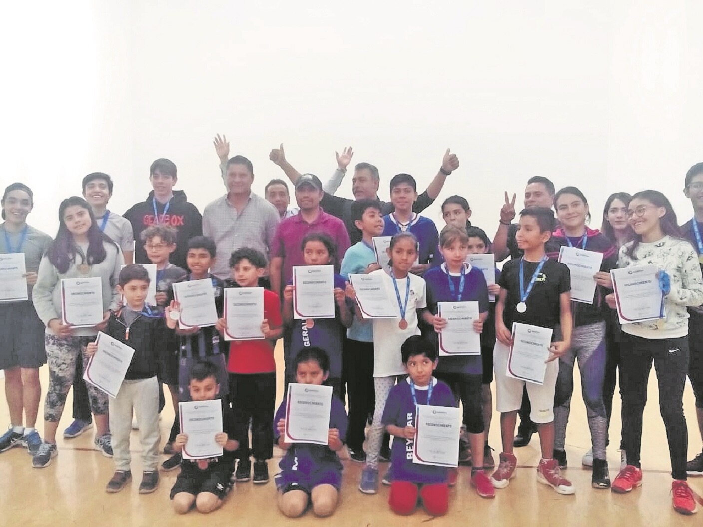 Celebran municipal de raquetbol