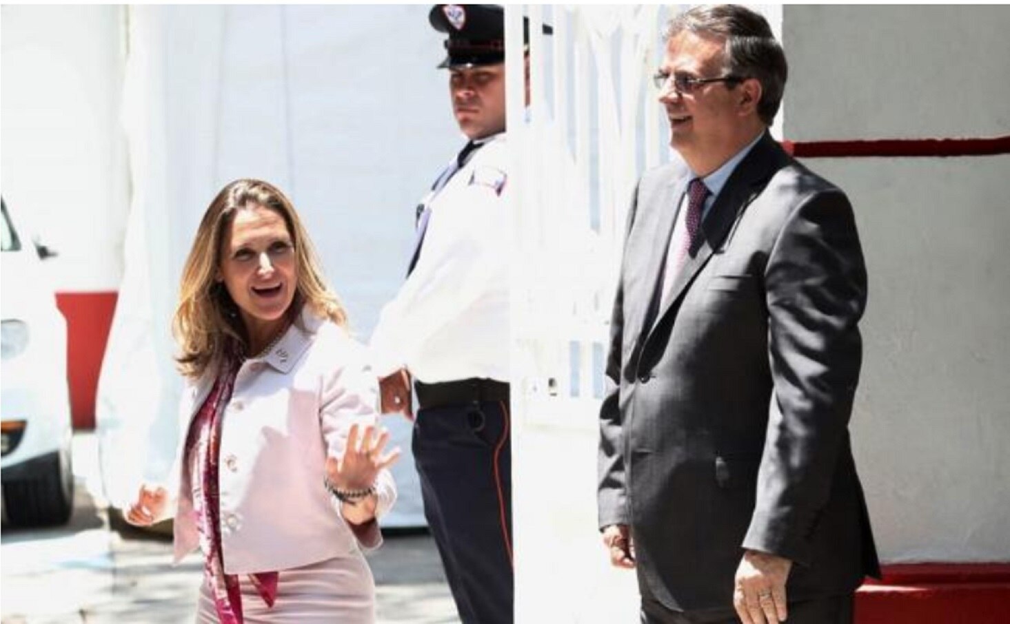 Es un honor estar aquí con el presidente electo: canciller de Canadá