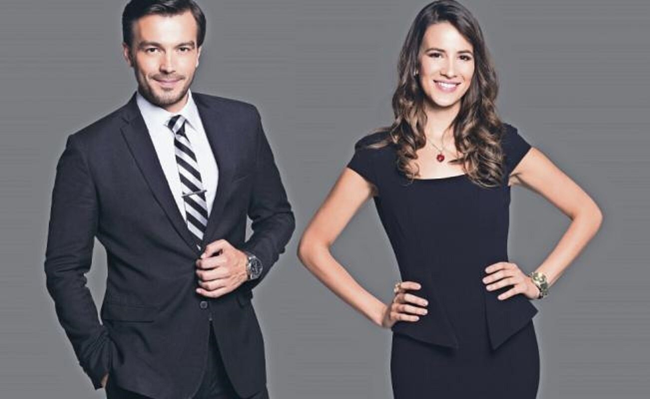 Luciano D’Alessandro y Laura Londoño protagonizan este drama de abogados (TELEMUNDO)