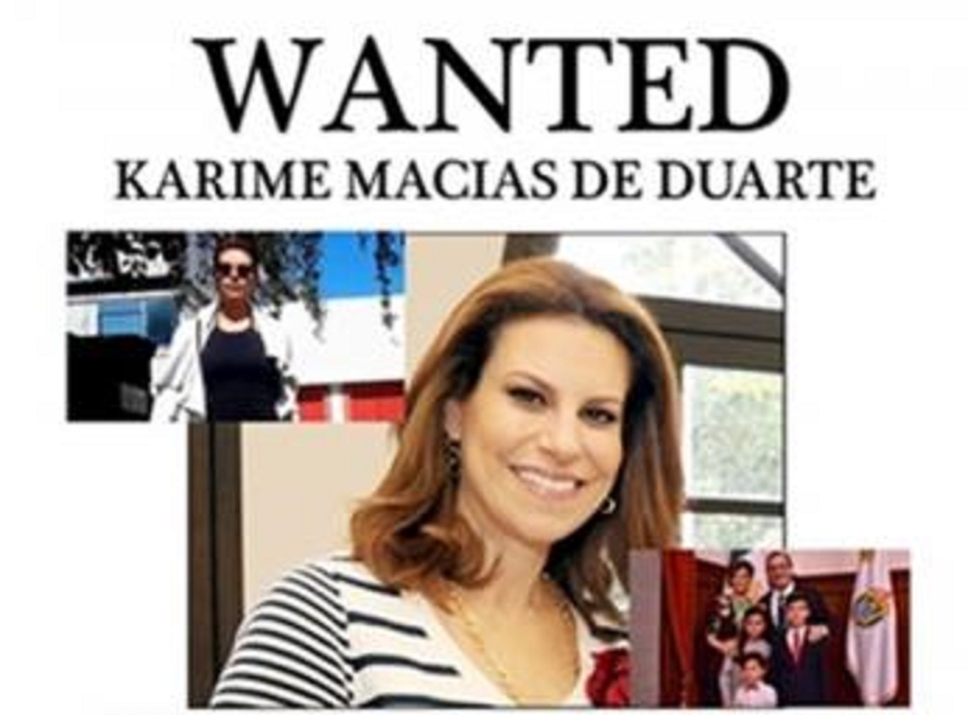 Mexicanos en Londres reparten carta con leyenda "se busca" sobre Karime Macías