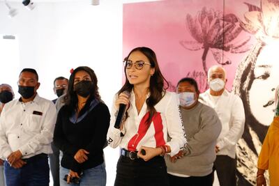 María Alemán presenta plan de seguridad