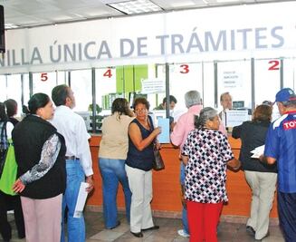 Trámites,  en una sola ventanilla