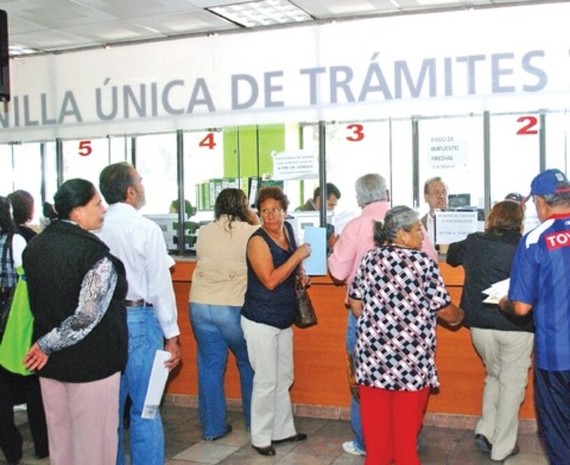 Trámites,  en una sola ventanilla