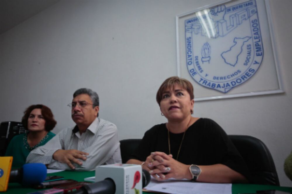 Laura Leyva continúa siendo líder sindical: ST