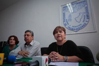Laura Leyva continúa siendo líder sindical: ST