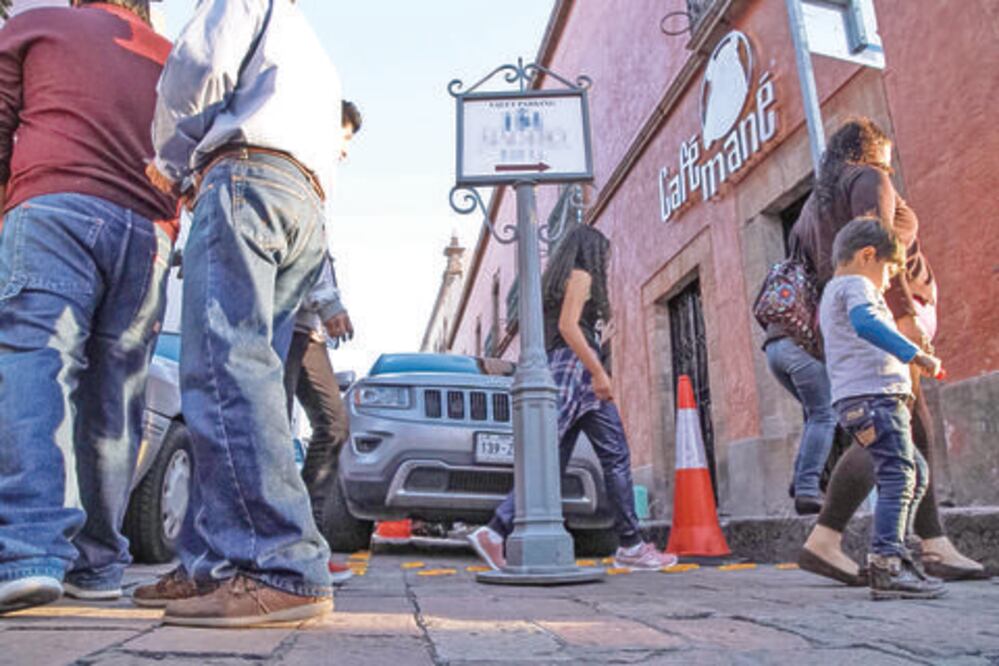 Estacionamientos, problema en el Centro