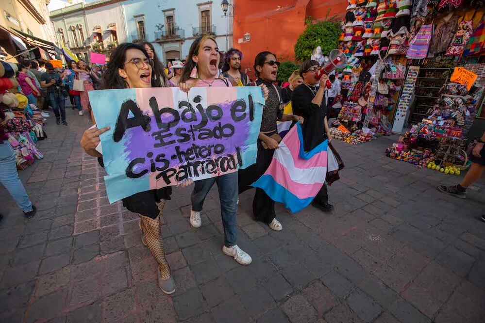 23 DE MARZO DE 2024 * MARCHA TRANS_DC_ * FOTO:  DEMIAN CHAVEZ