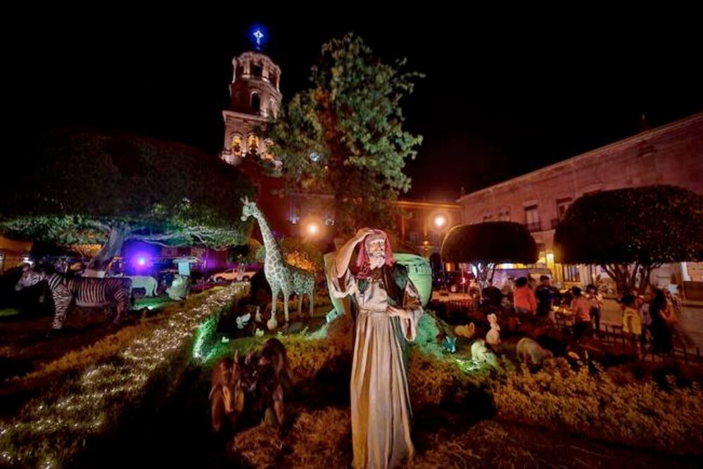 El Nacimiento Monumental es parte de la tradición de las fiestas navideñas, ya que su encendido marca casi oficialmente el inicio de la temporada decembrina (VÍCTOR PICHARDO. EL UNIVERSAL)