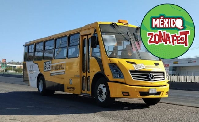 ¿Cómo llegar a la Zona Fest en Querétaro en transporte público? Esta es la ruta